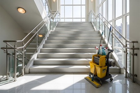 Treppenhausreinigung